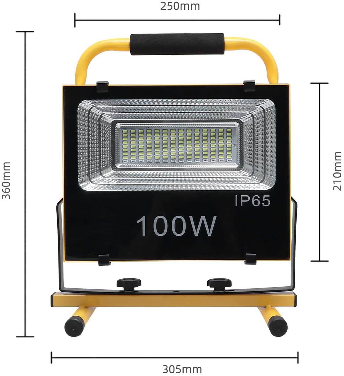 Proyector LED, 100W con batería recargable - LEDBOX